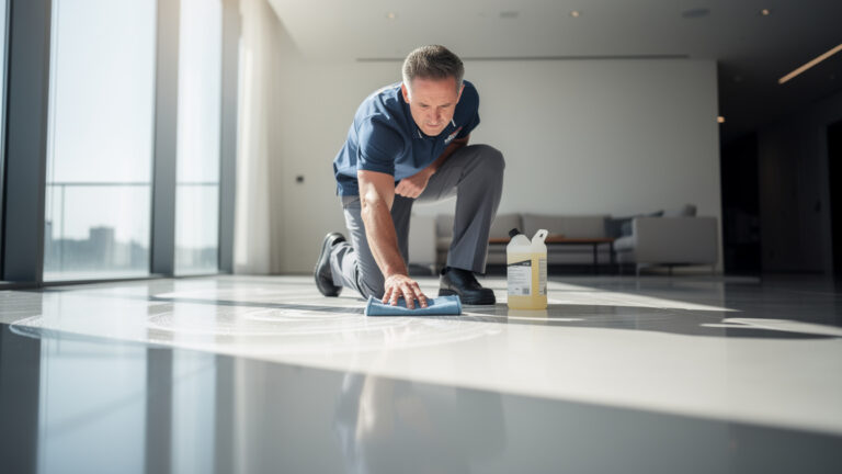 A janitor reveals why one ingredient cleans floors better than expensive products