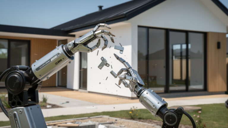 A robot builds a complete home in 24 hours – a breakthrough that could ease the housing crisis