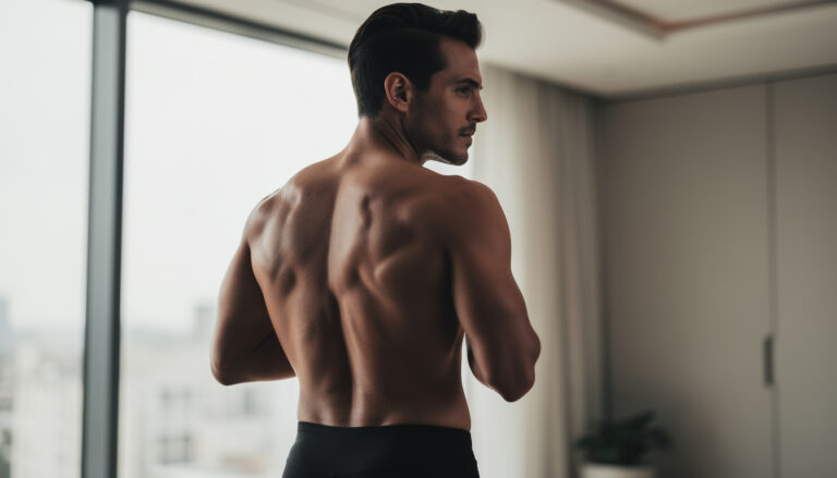 I tried these exercises for 21 days, my back wrinkles completely disappeared