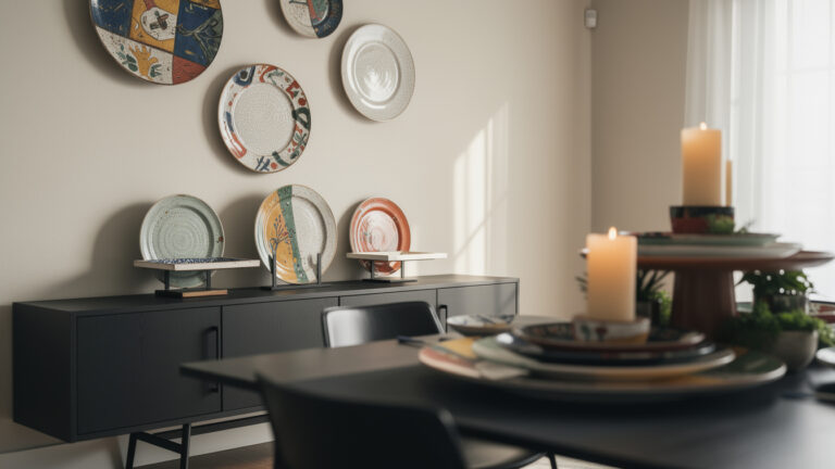 I tried these plate upcycling ideas for my home, the results completely transformed my decor