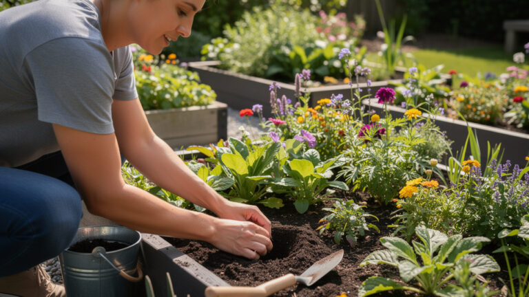 I tried this homemade fertilizer for 2 months, my garden has never looked better