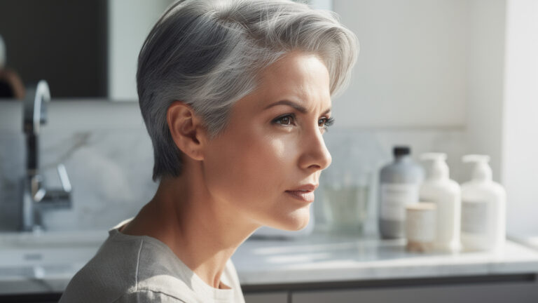 Why gray hair dye fades so quickly and what to do instead